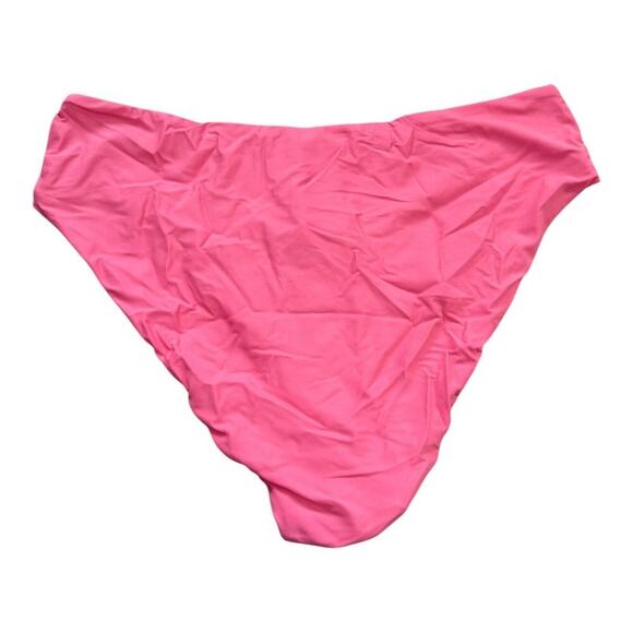 NEW J. Crew Women’s Plus 2X High-rise‎ Bikini Bottom In Pink NWT - Picture 3 of 6